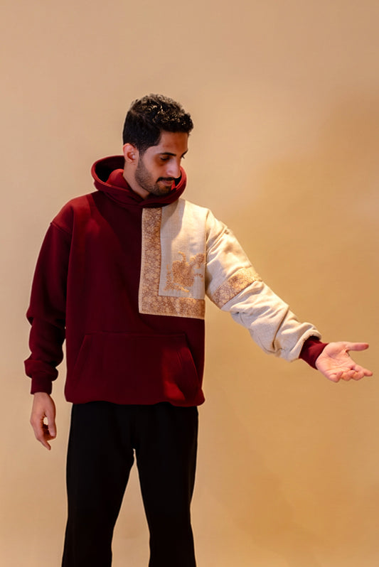 هودي الوشاح ( النبيتي بالشال الذهبي)